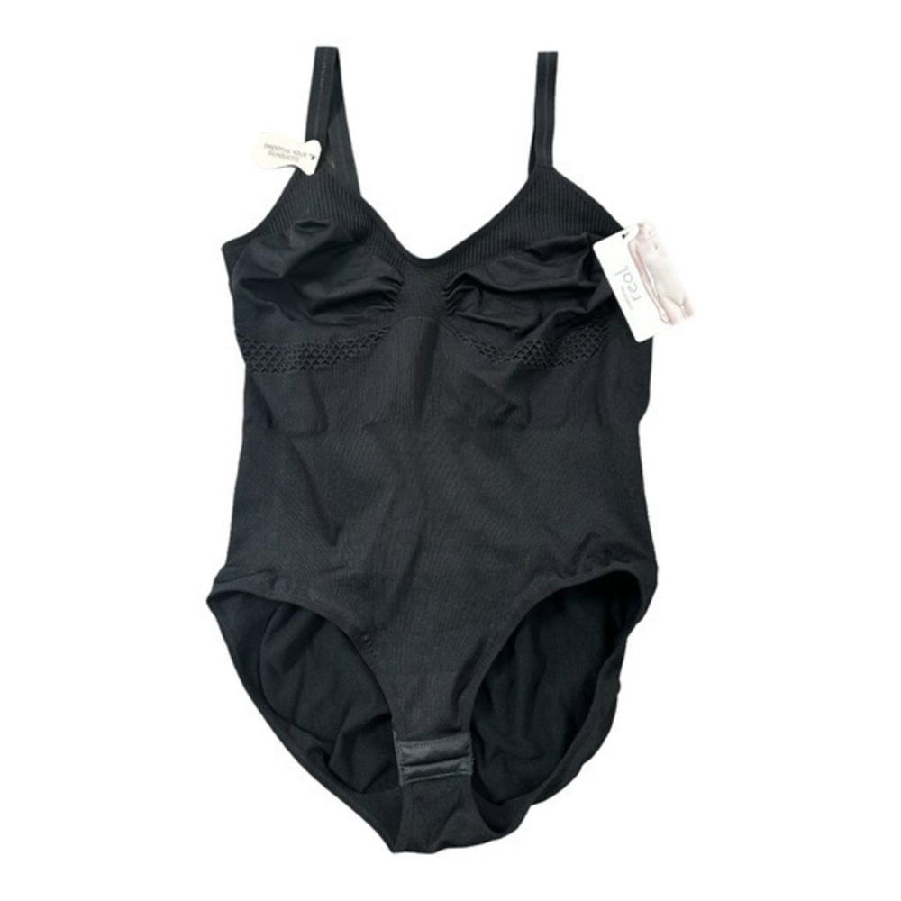Women’s REAL Black Seamless Full Body Sculpting Shapewear Bodysuit NW…